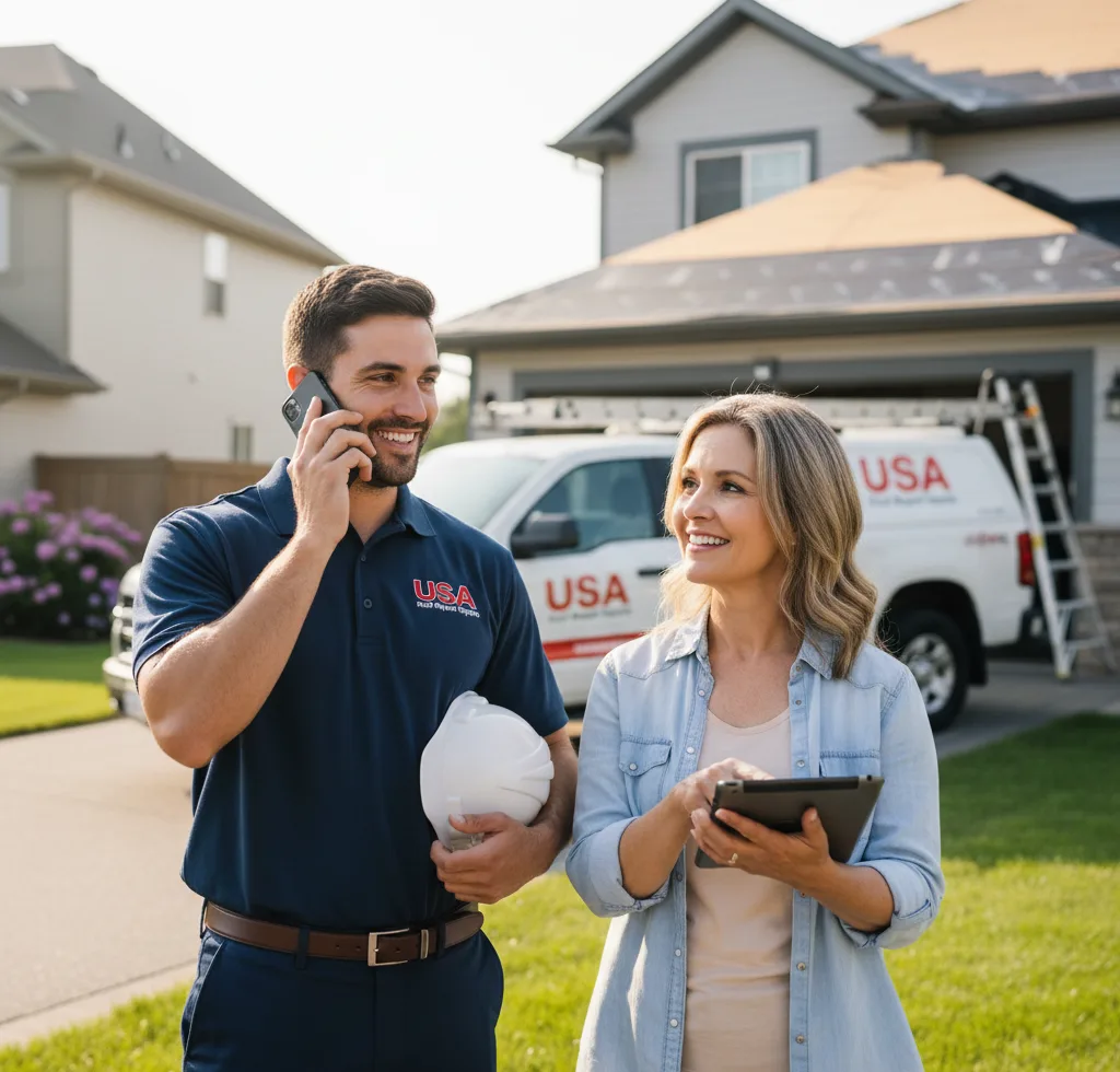 USA Roof Repair Experts customer support in Newbury